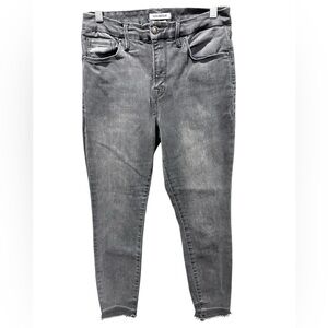 Good American Good Legs Crop Grey Size 8/29